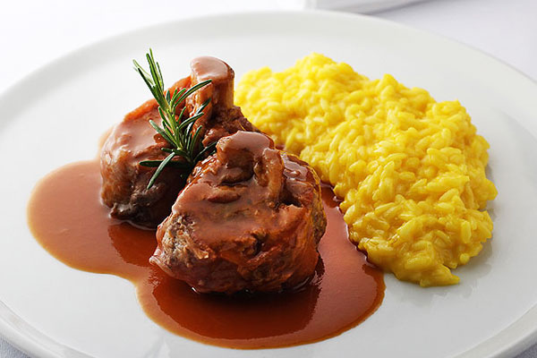 Risoto de osso buco