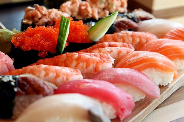Comida Japonesa e Peixe