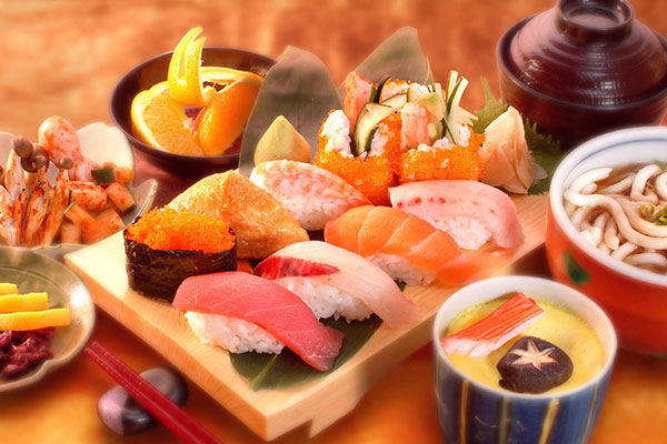 Comida Japonesa e Peixe