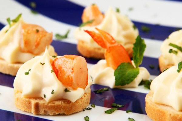 Canapés frios